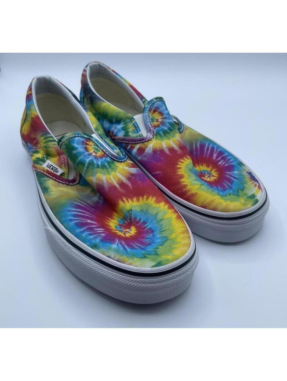 Vans Classic Slip-On Tie-Dye Sneakers- Men's 7, Women's 8.5 NWOT